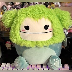 Bren the Green Bigfoot 8" Squishmallow Stuffed Plush Toy Animal